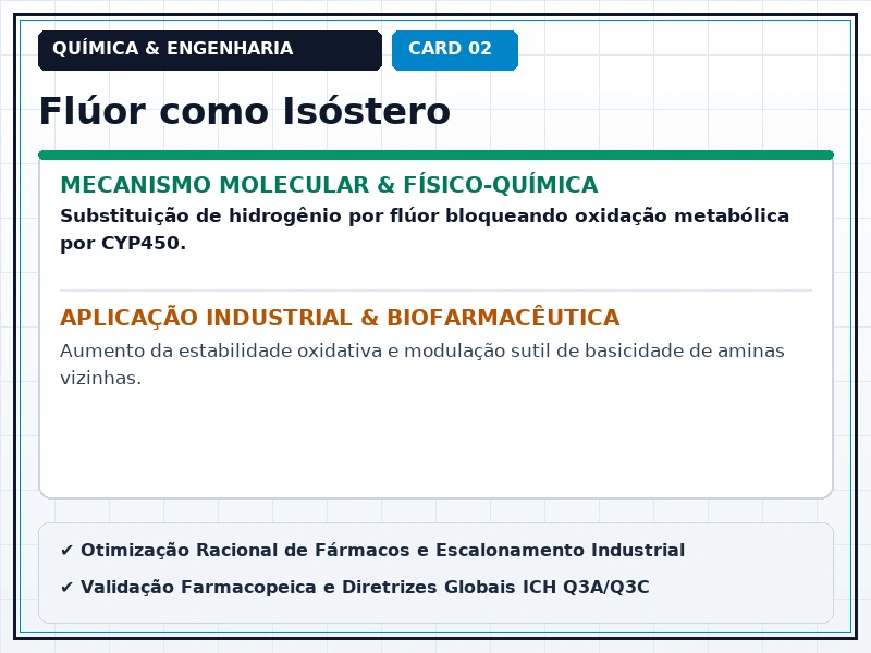 Cartão Técnico 2 - Bioisosterismo Clássico e Não Clássico