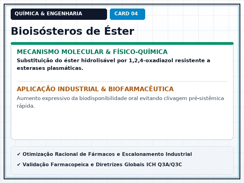 Cartão Técnico 4 - Bioisosterismo Clássico e Não Clássico