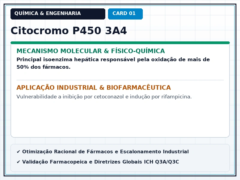 Cartão Técnico 1 - Metabolismo de Fármacos e Pró-Fármacos