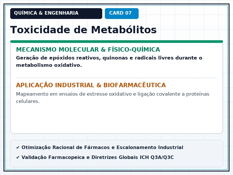 Cartão Técnico 7 - Metabolismo de Fármacos e Pró-Fármacos