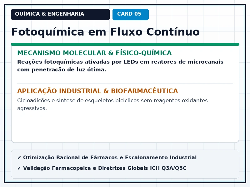 Cartão Técnico 5 - Química Verde e Reatores Farmacêuticos