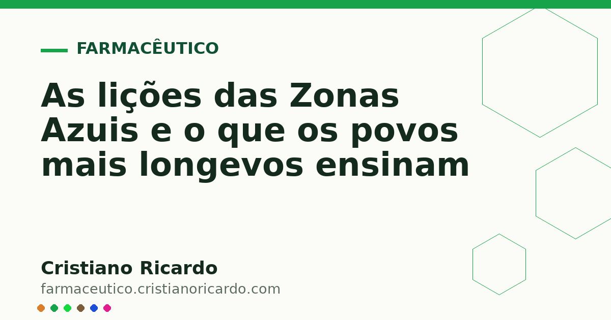 Card OG automático: As lições das Zonas Azuis e o que os povos mais longevos ensinam