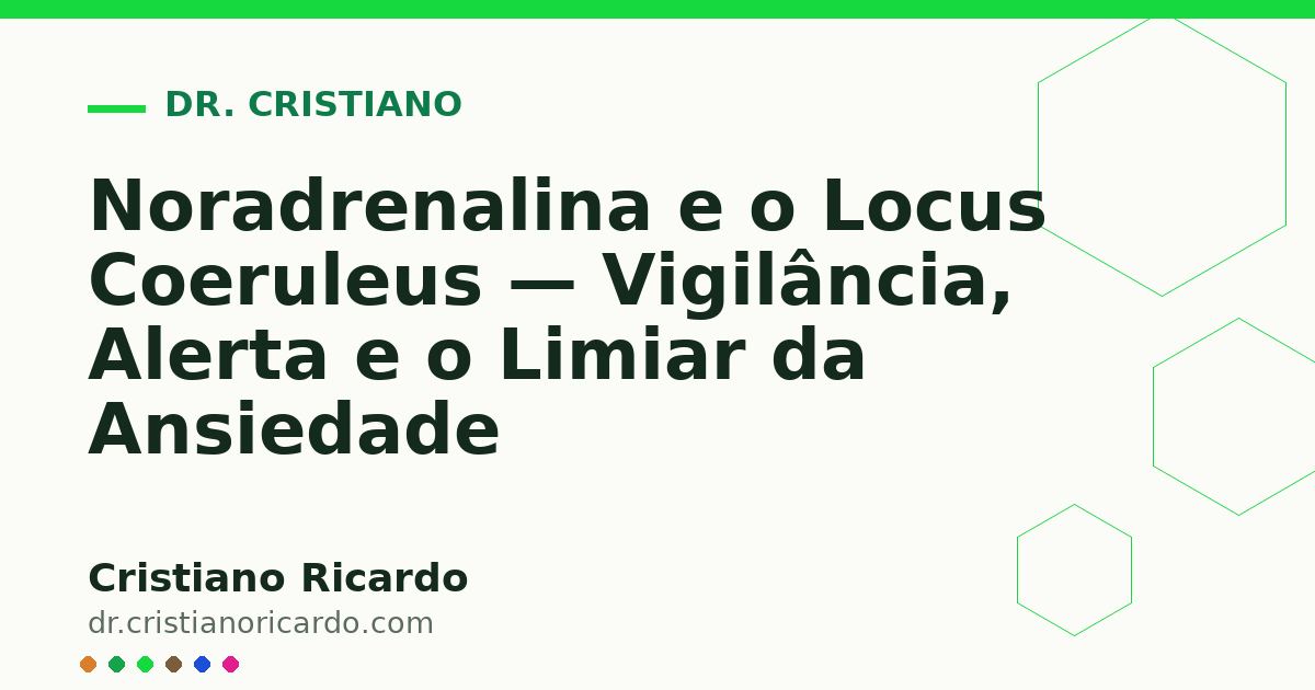 Card OG automático: Noradrenalina e o Locus Coeruleus — Vigilância, Alerta e o Limiar da Ansiedade