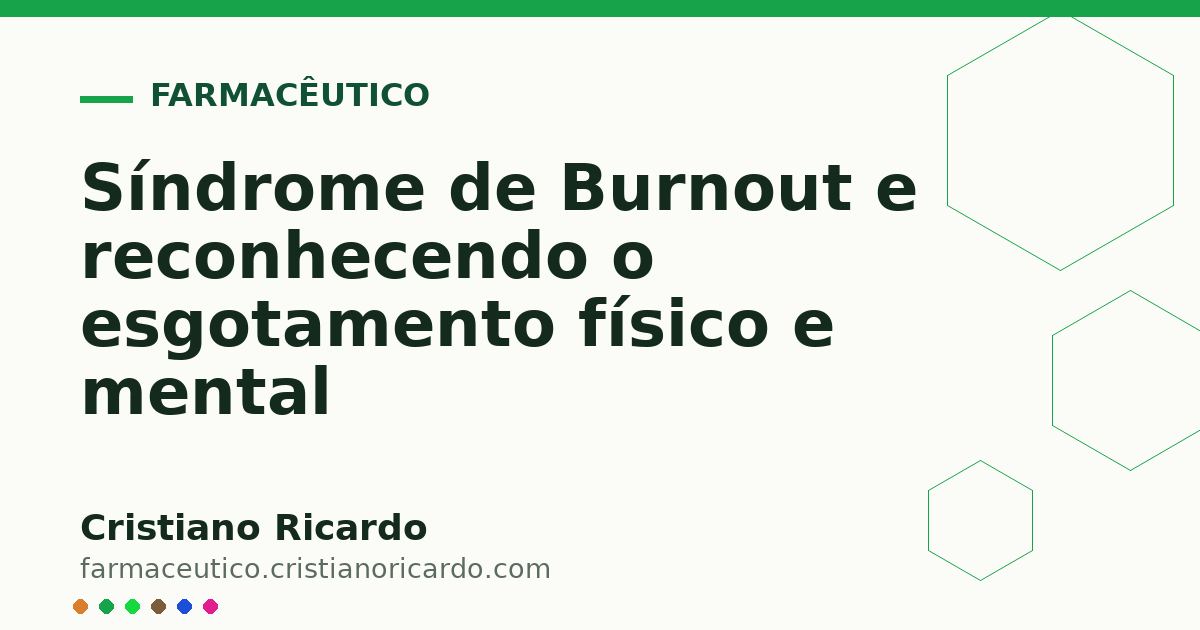 Card OG automático: Síndrome de Burnout e reconhecendo o esgotamento físico e mental