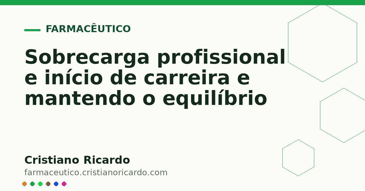Card OG automático: Sobrecarga profissional e início de carreira e mantendo o equilíbrio