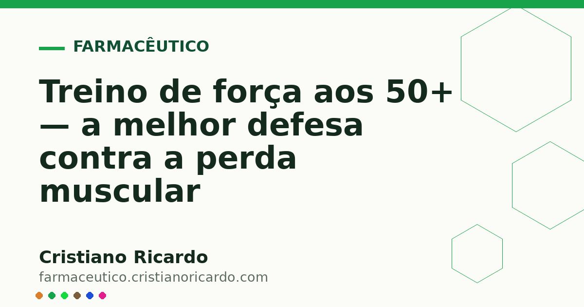 Card OG automático: Treino de força aos 50+ — a melhor defesa contra a perda muscular